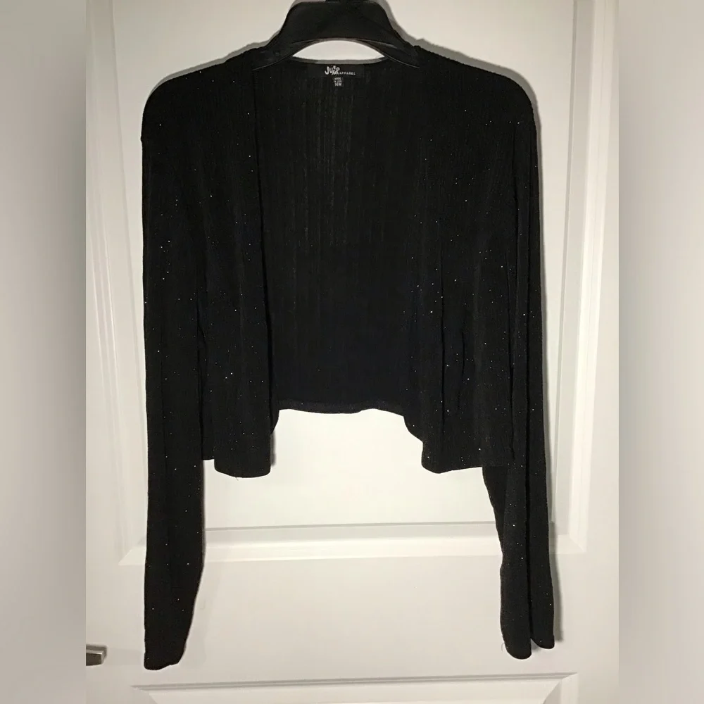Jump Apparel Classic Black Women's Shrug 14W